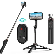 Tripod in selfie stick z Bluetooth daljincem za GoPro Hero 11/10/9/8/Max