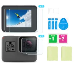 Set zaščitnih stekel H9 za Hero 8 Black
