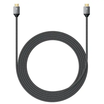 Satechi Pleteni najlonski 8K Ultra HD HDMI kabel 2 metra, - siv