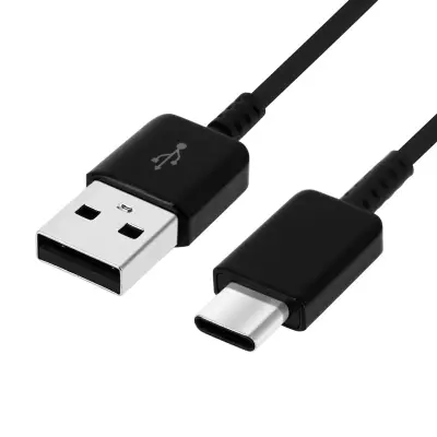 Kabel USB v USB tipa C, originalni Samsung EP-DG950 - črn - polnjenje in sinhronizacija