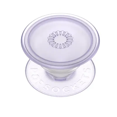 PopGrip Transparent Lavender PopSockets, držalo in držalo za video za pametni telefon