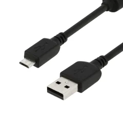 USB na mikro-USB kabel za polnjenje in sinhronizacijo 1 m Original Sony Ericsson EC803 črn