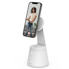 MagSafe namizni nosilec za iPhone s sledenjem obrazu, 360° vrtenje, Belkin - bel