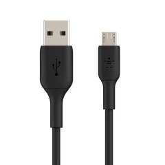 Kabel za polnjenje in sinhronizacijo USB na mikro-USB 1 m, Belkin - crn