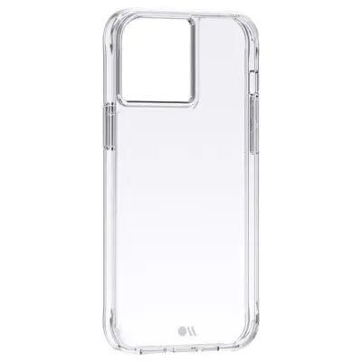 Ovitek proti praskam in udarcem za iPhone 13 Pro Max z ojacanimi vogali, Case Mate - prozoren