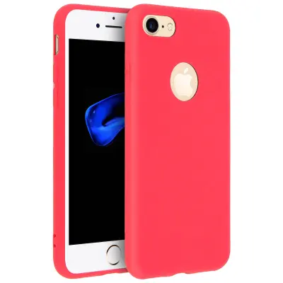 Red Soft Touch gel silikonski etui str. Apple iPhone SE 2022, 2020 in iPhone 8, 7