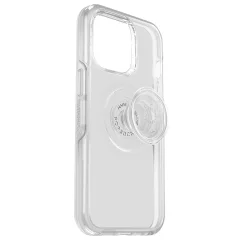 Ovitek OtterBox za iPhone 13 Pro, odporen na udarce, z vticnicami za oprijem, serija Symmetry - prozoren