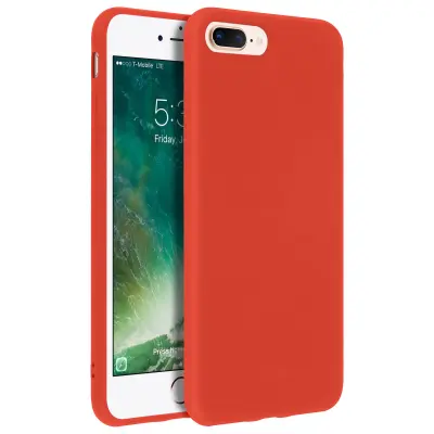 Red Soft Touch gel silikonski etui str. Apple iPhone 7 Plus in 8 Plus
