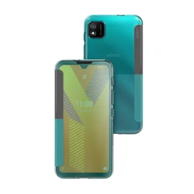 Wiko, Zaš?itni ovitek za Wiko Y62 Folio Mint, Zelena
