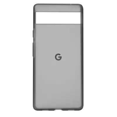 Originalno izjemno tanko trdo ohišje za Google Pixel 6a, prosojen zakljucek – crno
