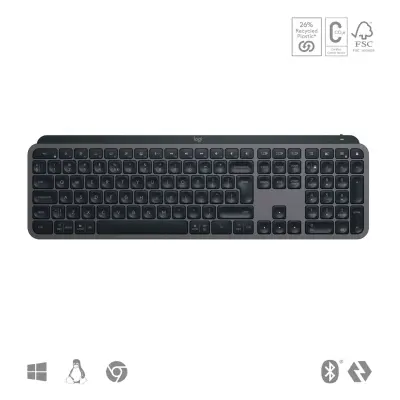 LOGITECH MX Keys S, grafit tipkovnica