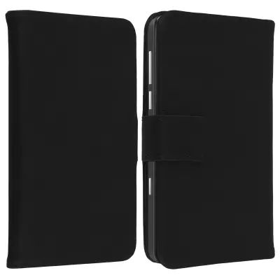 Univerzalna torbica za pametni telefon Folio Wallet Velikost L - črna
