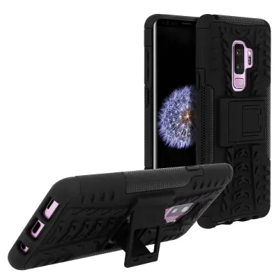 Stojalo, odporno na udarce, zadnji ovitek za Samsung Galaxy S9 Plus