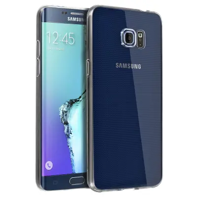 Ovitek za Samsung Galaxy S6 Edge Plus silikonski gel Fleksibilen 0,3 mm prozoren