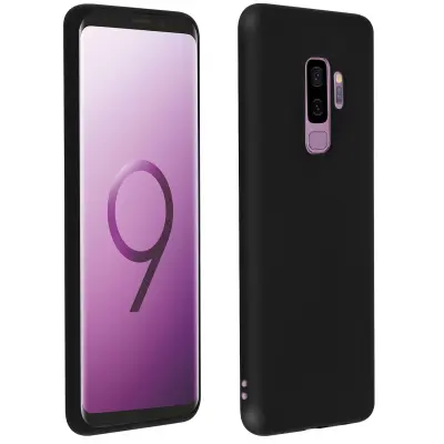 Ovitek TPU soft, mat zadnji pokrov za Samsung Galaxy S9 Plus – črn