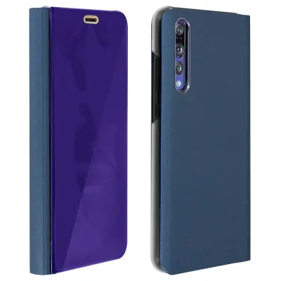 Flip Case, Mirror Case za Huawei P20 Pro, Stoječi ovitek – temno modra