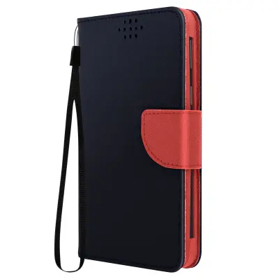 Ovitek za denarnico Fancy Style velikost L - polnocno modra