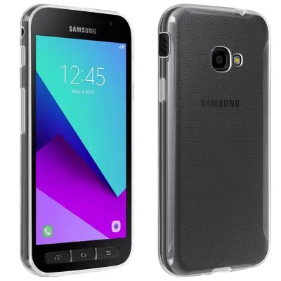 Ovitek za Samsung Xcover 4 / 4s silikonski gel upogljiv 0,3 mm prozoren