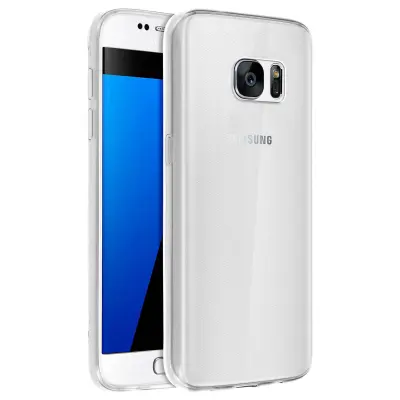 Ovitek za Samsung Galaxy S7 iz silikonskega gela Fleksibilen ultra tanek 0,3 mm prozoren