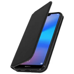 Tanek ovitek, stojalo Classic Edition z režo za kartico za Huawei P20 Lite – črn