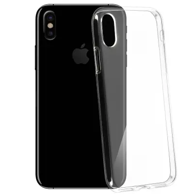 Silikonski ovitek Apple iPhone X Ultra-prozoren