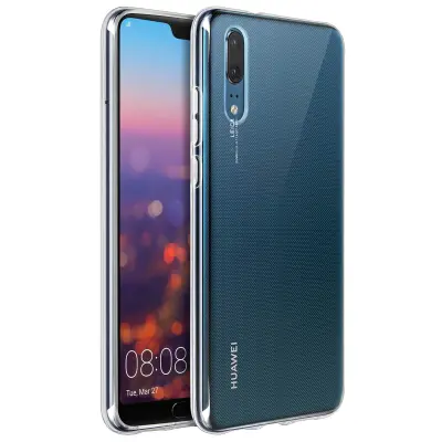 Ultra prozoren silikonski ovitek Huawei P20