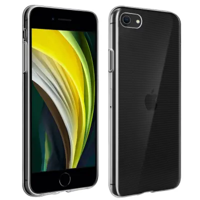 Ovitek za iPhone 5 / 5S / SE 2017 silikonski gel upogljiv 0,3 mm prozoren