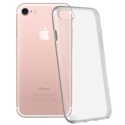 Silikonski ovitek za iPhone 7/8 Ultra-prozoren