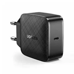 UGREEN Quick 65W gan USB Type C Quick Charge 3.0 PD Charger Black polnilec za prenosnik