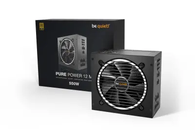 BE QUIET! Pure Power 12 m - 550W računalniški napajalnik
