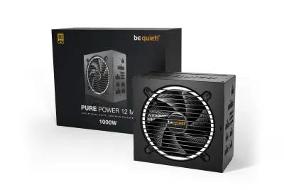 BE QUIET! Pure power 12 m - 1000W računalniški napajalnik