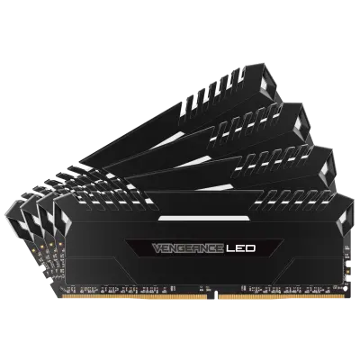 CORSAIR Vengeance® LED 64 GB (4 x 16 GB) DDR4 DRAM 3000MHz C15 pomnilnik za računalnik