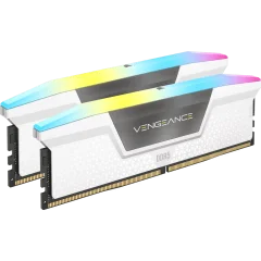 CORSAIR Vengeance® RGB DDR5 - 32 GB (2 x 16 GB) - 5200 MT/S C40 - Intel XMP 3.0 - White pomnilnik za računalnik