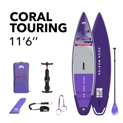 Aqua Marina napihljiv  SUP CORAL TOURING 11’6”, BT-23CTPN, Night Fade