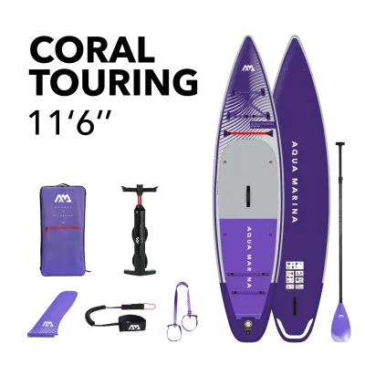 Aqua Marina napihljiv  SUP CORAL TOURING 11’6”, BT-23CTPN, Night Fade