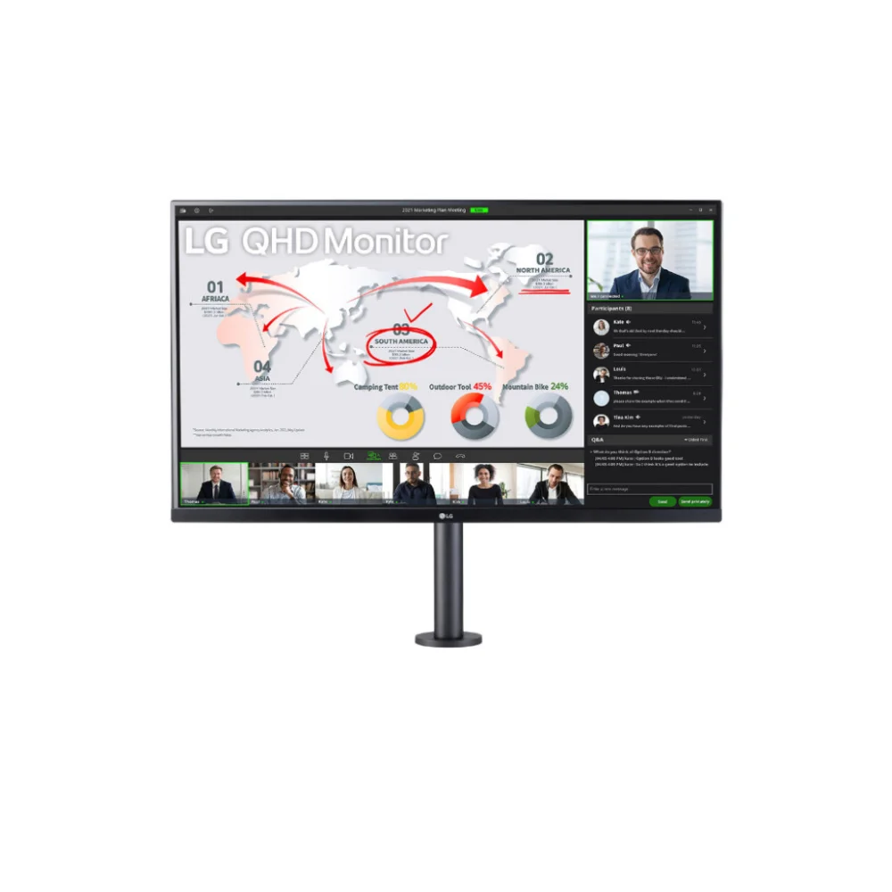 Monitor lg 32qp880n-b | 80 cm (31,5") | 2560x1440 | 75hz | ips | 5ms | hdmi 2xhdmi displayport usb-c 2xusb3. 2 | pivot | zvočniki | srgb99% | freesync | monitor za dom 1 Lg 32qp880n-b. Aeu 2560x1440 75hz ips 5ms hdmi 2xhdmi displayport usb-c 96w 2xusb3. 2 pivot zvočniki srgb99% freesync kvm hdr10 črna monitor komponentko
