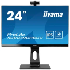 IIYAMA XUB2490HSUC-B5 1920x1080 IPS 5ms VGA HDMI DisplayPort USB2.0 Pivot Kamera Zvočniki sRGB99% monitor