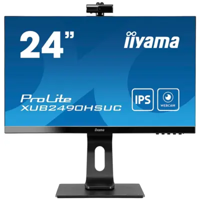 IIYAMA XUB2490HSUC-B5 1920x1080 IPS 5ms VGA HDMI DisplayPort USB2.0 Pivot Kamera Zvočniki sRGB99% monitor