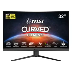 MSI G32CQ4 2560x1440 Curved Gaming 165Hz VA 1ms 2xHDMI DisplayPort FreeSync Premium Optix črna ukrivljeni monitor