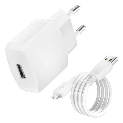 Domaci polnilec Originalni Huawei Micro USB polnilni kabel - bel