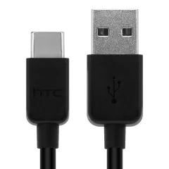 Original HTC Type C kabel USB v USB črn - dolžina 1m