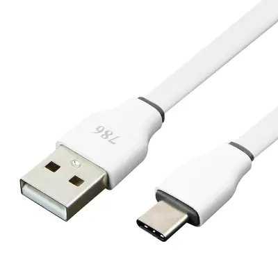 USB na USB Type C 3m kabel za polnjenje in hitro sinhronizacijo - bel