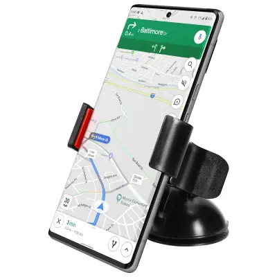 Vrtljivo univerzalno avtomobilsko držalo za pametni telefon - prisesek