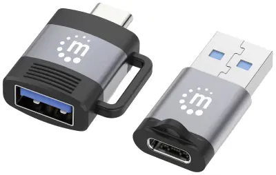 Manhattan USB 2.0 adapter [2x USB 3.2 gen. 1 vtičnica A (USB 3.0), USB 3.2 gen. 1 vtičnica C (USB 3.0) - 2x USB 3.2 gen. 1 vtič C (USB 3.0), USB 3.2 g