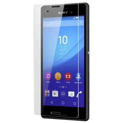 Kaljeno kristalno prozorno zaščitno steklo za Sony Xperia M4 Aqua, Aqua Dual