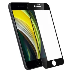 Kaljeno zaščitno steklo za Apple iPhone 7, iPhone 8 – črni robovi