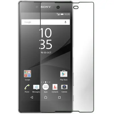 Kaljeno kristalno prozorno zaščitno steklo za Sony Xperia Z5