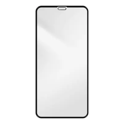 9H kaljeno zaščitno steklo za Apple iPhone X, barvni robovi – črna