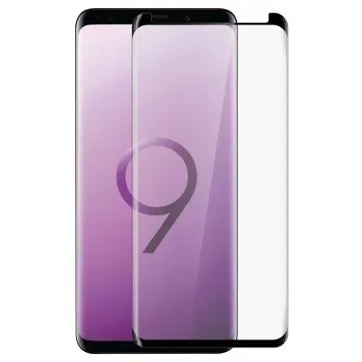 5D Full Cover zaščita zaslona s črnimi robovi za Galaxy S9 – trdota 9H