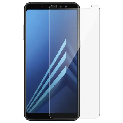 Zaščita zaslona iz kaljenega stekla Samsung Galaxy A8, trdota 9H, odporna na drobljenje